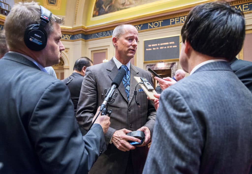 Senate Majority Leader Paul Gazelka