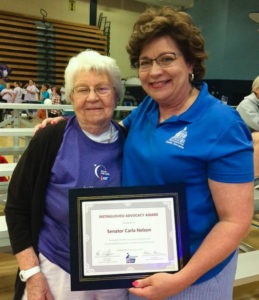 Sen. Carla Nelson and her mother