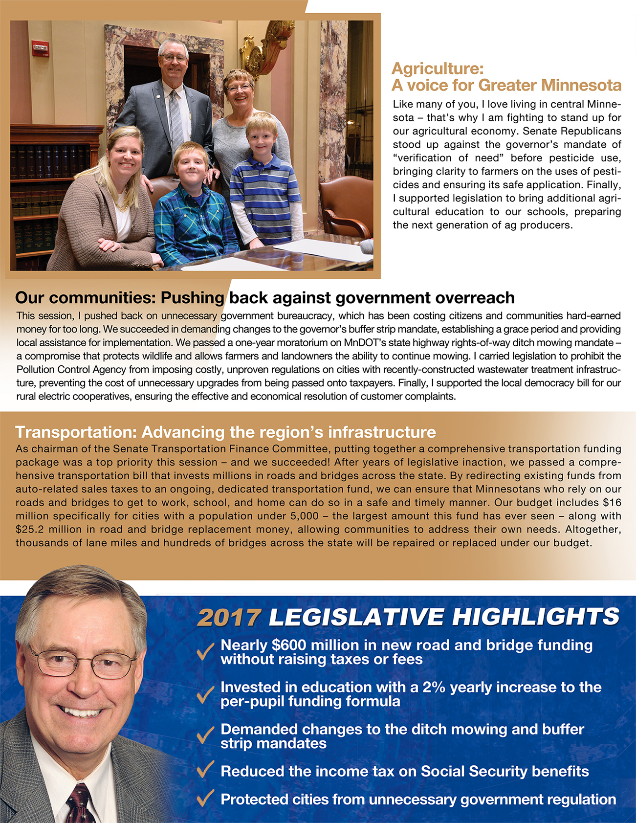 2017 legislative review from Sen. Scott Newman