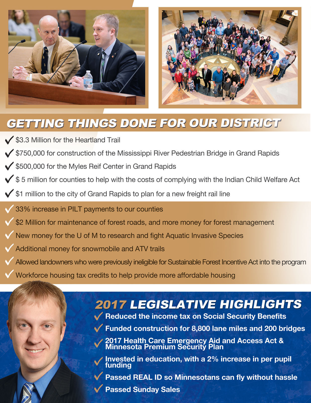 Senator Eichorn's 2017 legislative wrap