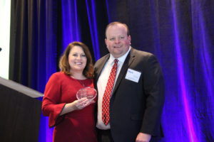 Senator Benson receives LeadingAge Public Official of the Year Award