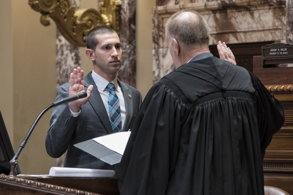 Senator Miller officially elected youngest Minnesota Senate President