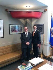 Senator Jeremy Miller constituent visits