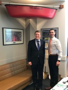 Senator Jeremy Miller constituent visits