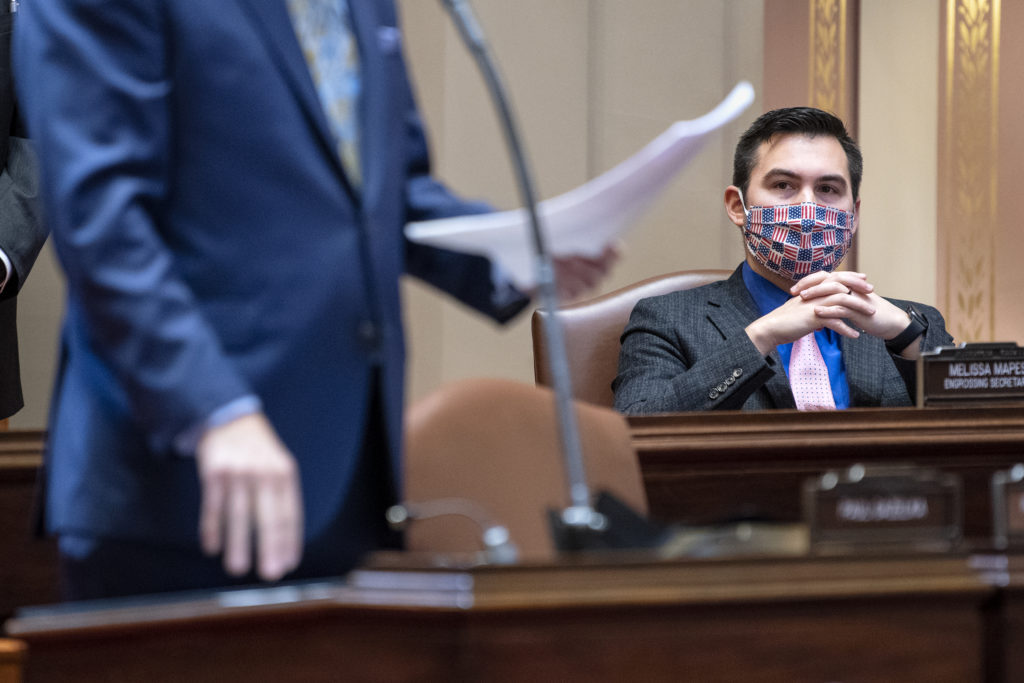 State Senator Zach Duckworth Sworn In for 2021-2022 Legislative Session ...