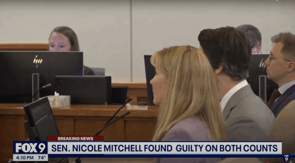 Sen. Julia Coleman Statement On Guilty Verdict In Sen. Nicole Mitchell ...